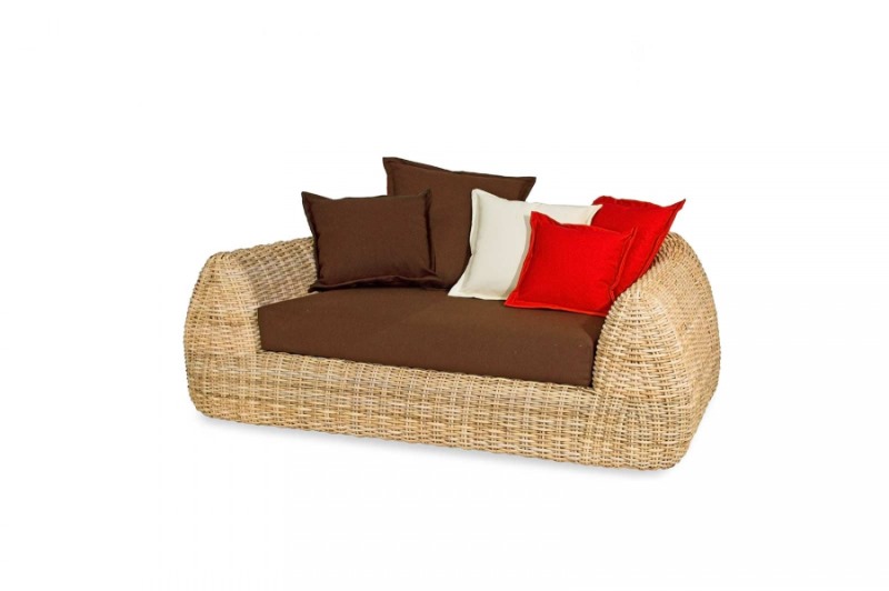 Artikel Rattansofa Selina - Wohnen Mediterran mit Rattanmöbel und Flechtmöbel in Glonn bei München - Bayern
