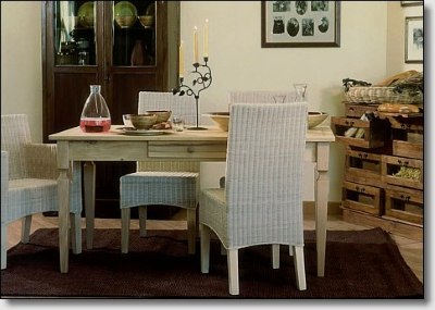 Artikel Rattanstuhl - Rosi - Wohnen Mediterran mit Rattanmöbel und Flechtmöbel in Glonn bei München - Bayern