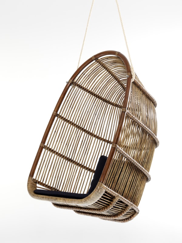 Artikel Hängeschaukel aus Rattan - Michel - Wohnen Mediterran mit Rattanmöbel und Flechtmöbel in Glonn bei München - Bayern