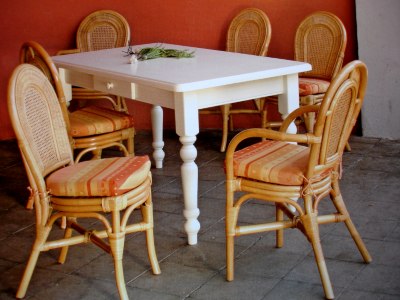 Artikel Rattanstuhl - S71 - Wohnen Mediterran mit Rattanmöbel und Flechtmöbel in Glonn bei München - Bayern