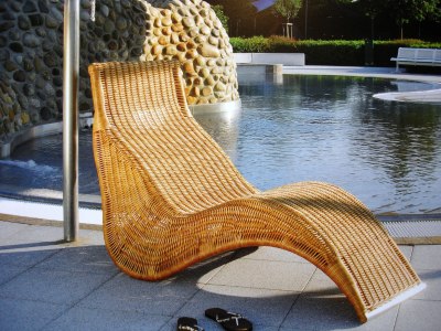 Artikel Liege aus Rattan - Gilda - Wohnen Mediterran mit Rattanmöbel und Flechtmöbel in Glonn bei München - Bayern