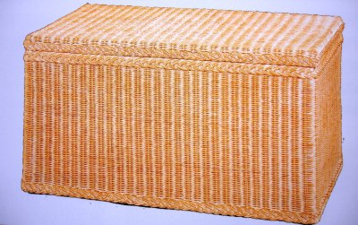 Artikel Wäschetruhe aus Rattan - CL 98 - Wohnen Mediterran mit Rattanmöbel und Flechtmöbel in Glonn bei München - Bayern