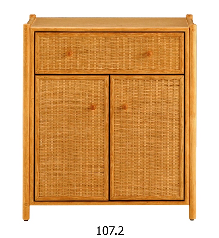 Artikel Rattanschrank - 107.2 - Wohnen Mediterran mit Rattanmöbel und Flechtmöbel in Glonn bei München - Bayern