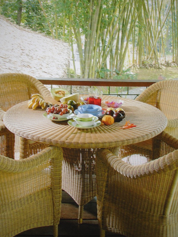 Artikel Polyrattan Gartenesstisch - Uli Outdoor - Wohnen Mediterran mit Rattanmöbel und Flechtmöbel in Glonn bei München - Bayern