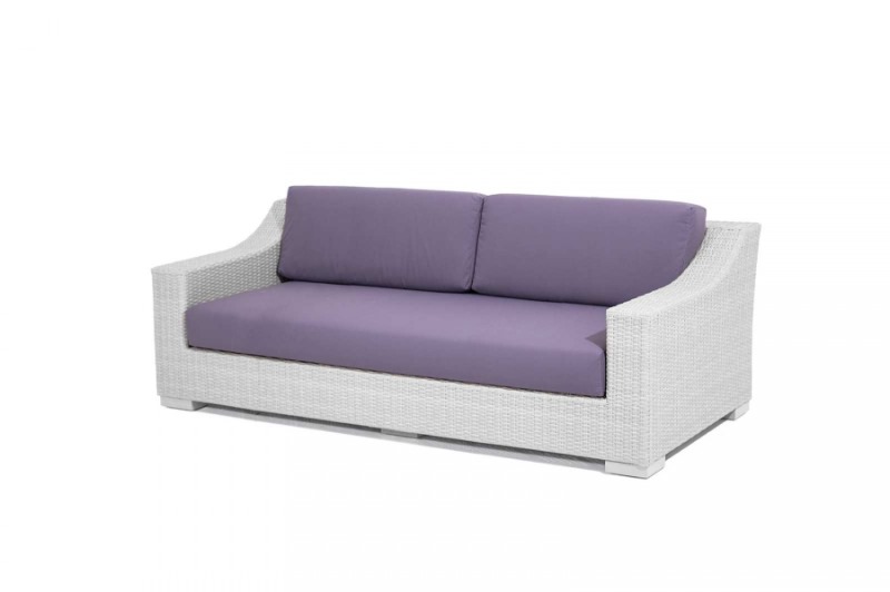 Artikel Gartensofa aus Polyrattan (3-Sitzer) - Mira Outdoor - Wohnen Mediterran mit Rattanmöbel und Flechtmöbel in Glonn bei München - Bayern