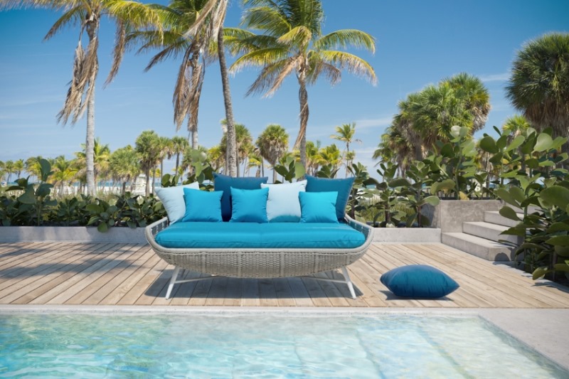 Artikel Daybed Coco - Wohnen Mediterran mit Rattanmöbel und Flechtmöbel in Glonn bei München - Bayern