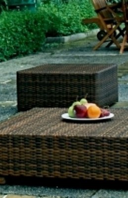 Artikel Beistelltisch aus Polyrattan - Mira  Outdoor - Wohnen Mediterran mit Rattanmöbel und Flechtmöbel in Glonn bei München - Bayern