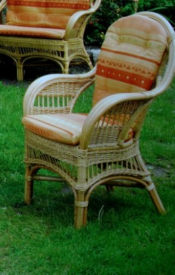 Artikel Sessel aus Rattan - Juliette - Wohnen Mediterran mit Rattanmöbel und Flechtmöbel in Glonn bei München - Bayern