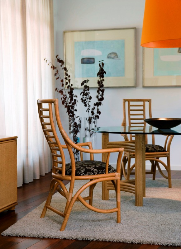 Artikel Stuhl aus Rattan - 308 - Wohnen Mediterran mit Rattanmöbel und Flechtmöbel in Glonn bei München - Bayern