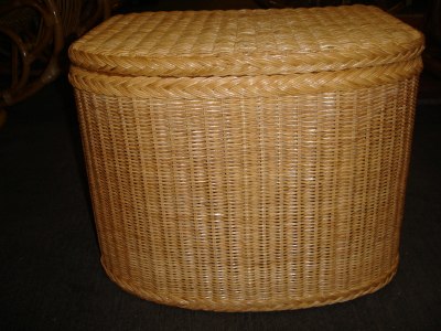 Artikel Wäschetruhe aus Rattan - CL 102 - Wohnen Mediterran mit Rattanmöbel und Flechtmöbel in Glonn bei München - Bayern