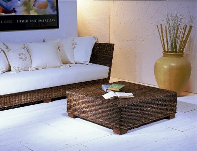 Artikel Couchtisch aus Rattan - Ibiza - Wohnen Mediterran mit Rattanmöbel und Flechtmöbel in Glonn bei München - Bayern
